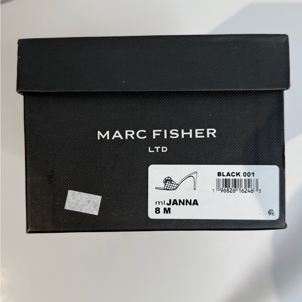 Marc Fisher Janna black heels size 8 - Picture 8 of 9